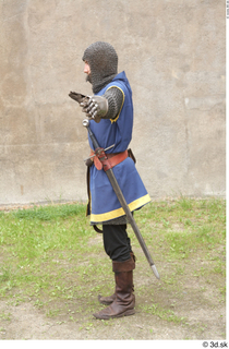  Photos Medieval Knight in mail armor 4 army medieval soldier t poses whole body 0005.jpg